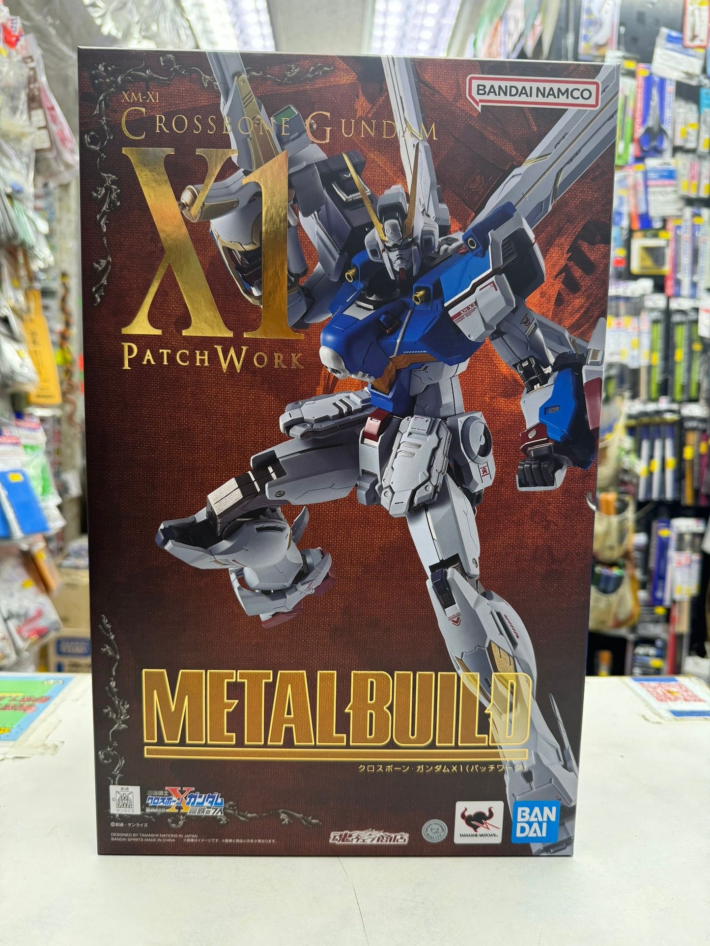 Bandai METAL BUILD Crossbone Gundam X1 Patchwork Pirate Gundam