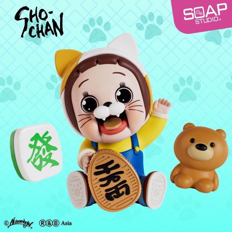 Soap Studio 肥皂遊 燦子招財貓人偶