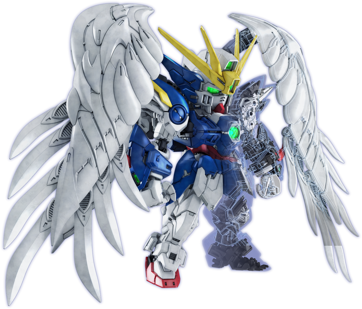 MGSD ウイングガンダムゼロ EW 飛翼高達零式EW