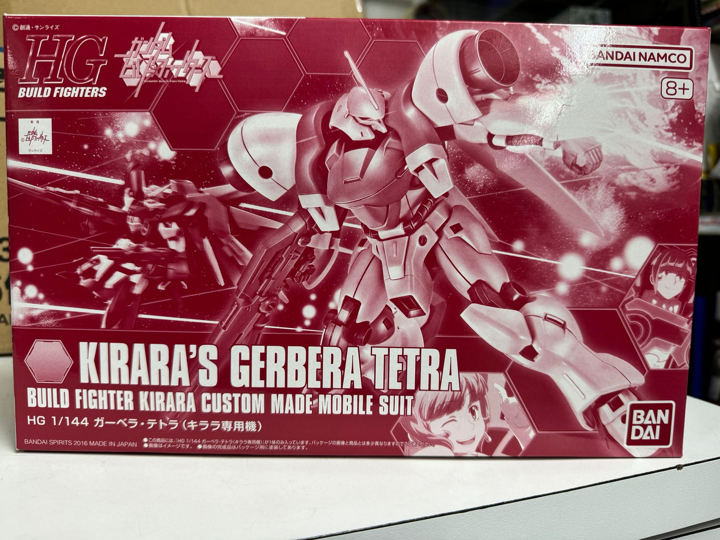 HGBF 1/144 ガーベラ・テトラ(キララ専用機)卡貝拉・迪特拉
