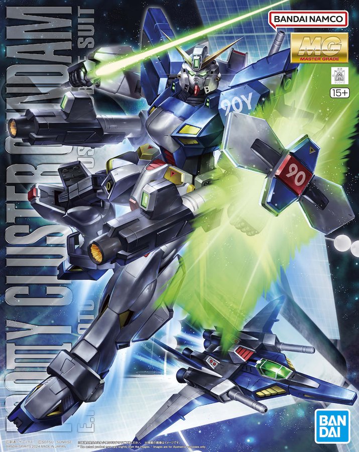 MG 1/100 F90IIIY クラスターガンダム