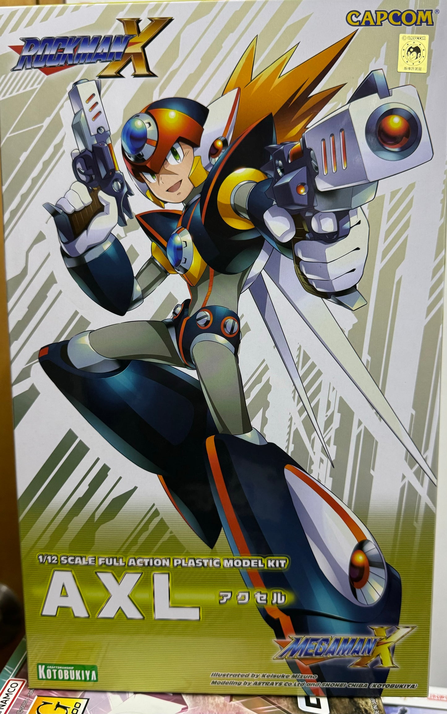 Kotobukiya 壽屋 1/12 Mega ManX AXL コトブキヤ 洛克人X 艾克賽爾