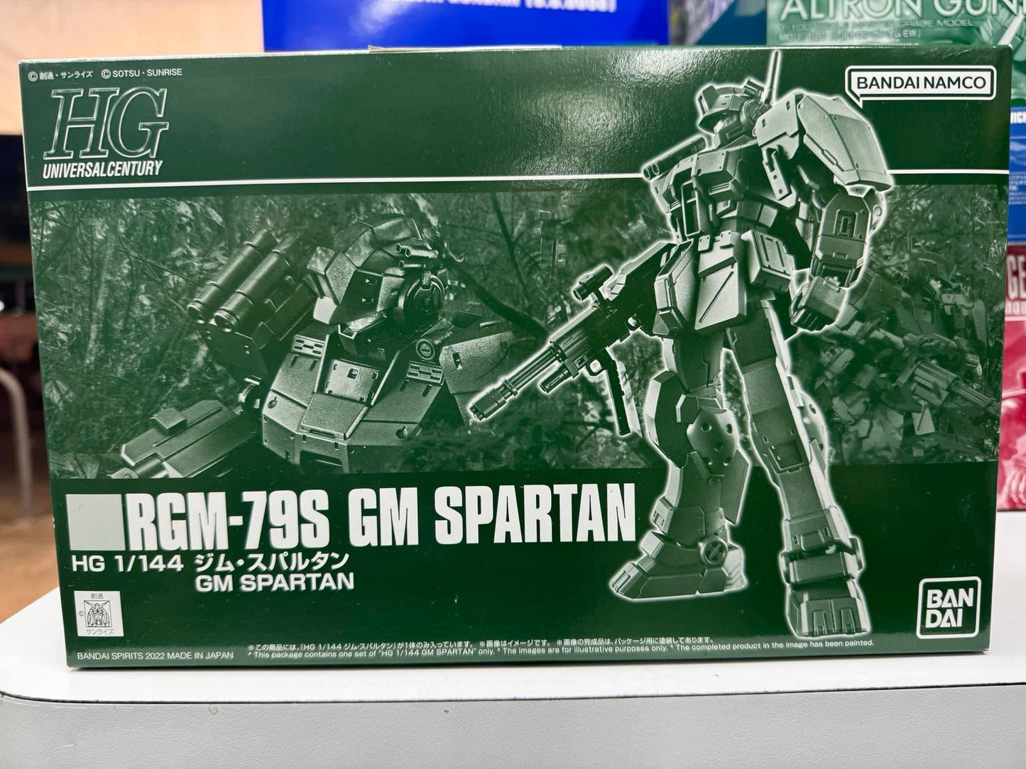 HG 1/144 ジム・スパルタン GM SPARTAN 斯巴達