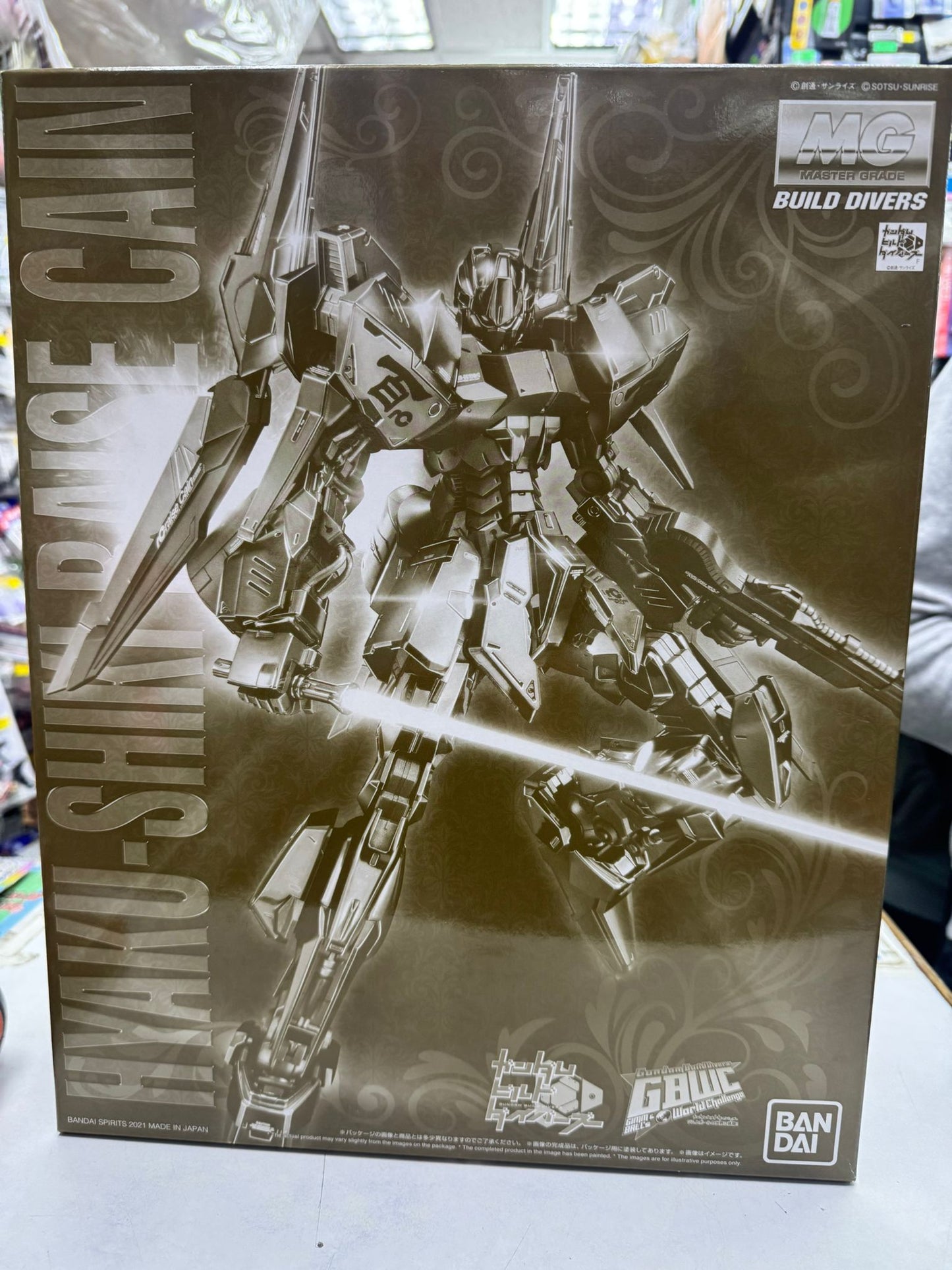 MG 1/100 百式ライズカイン HYAKU-SHIKI RAISE CAIN(金色電鍍限定版)