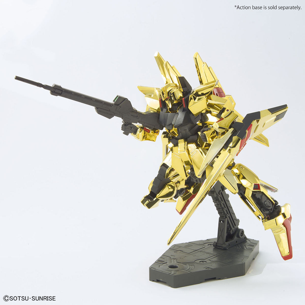 HGUC 1/144 德爾塔高達 電鍍金色