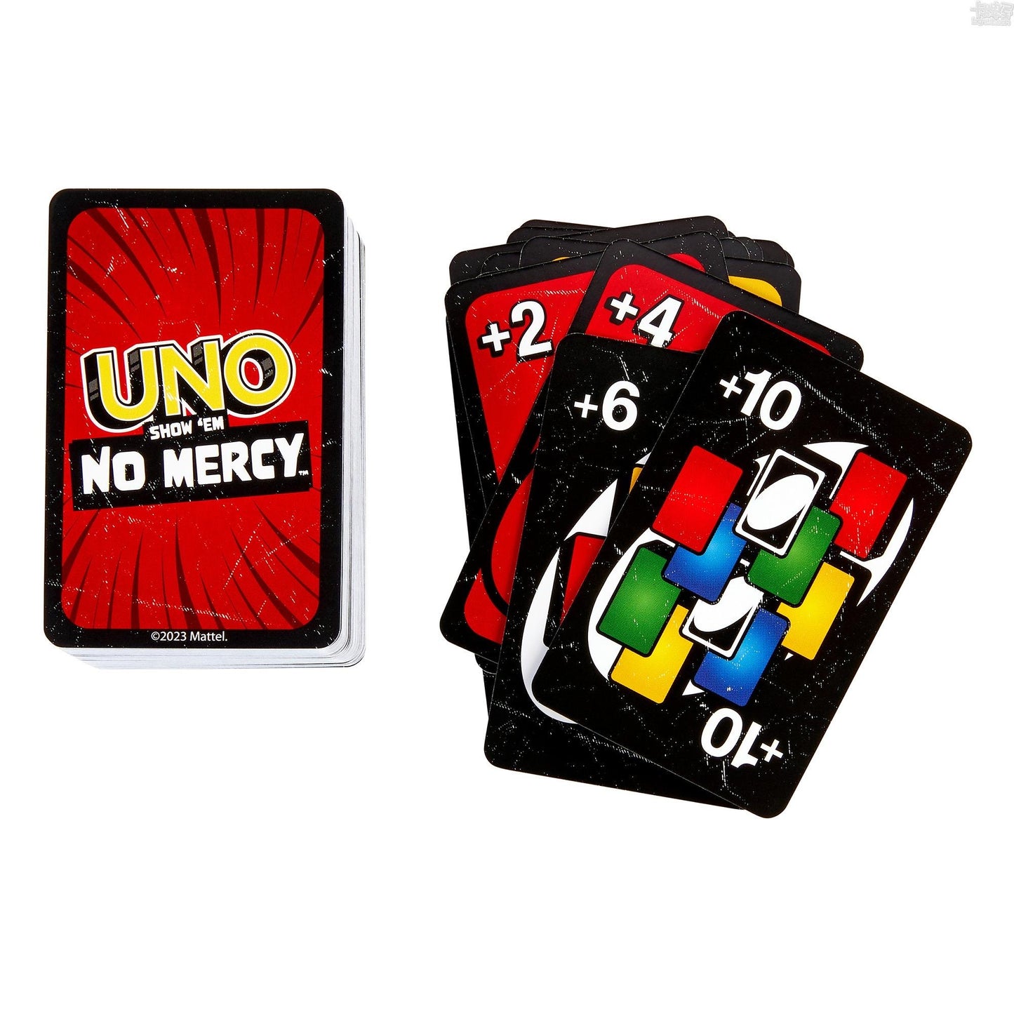 UNO 遊戲卡 毫不留情Show 'em No Mercy 地獄考驗友情版(最新版)