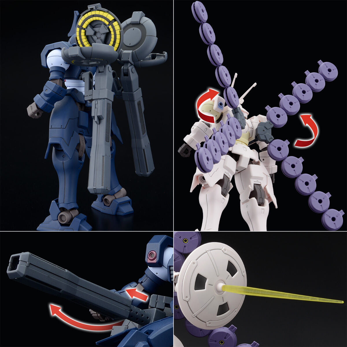 HG 1/144 ヴァイエイト・シュイヴァン & メリクリウス・シュイヴァン 拜葉特 麥丘留士 雷與風
