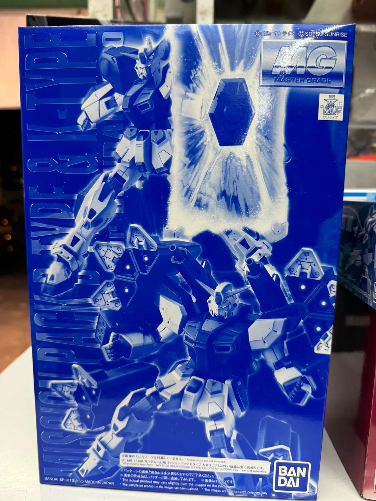 MG 1/100 ガンダムF90用 ミッションパック Bタイプ&Kタイプ(F90 A to Z PROJECT)