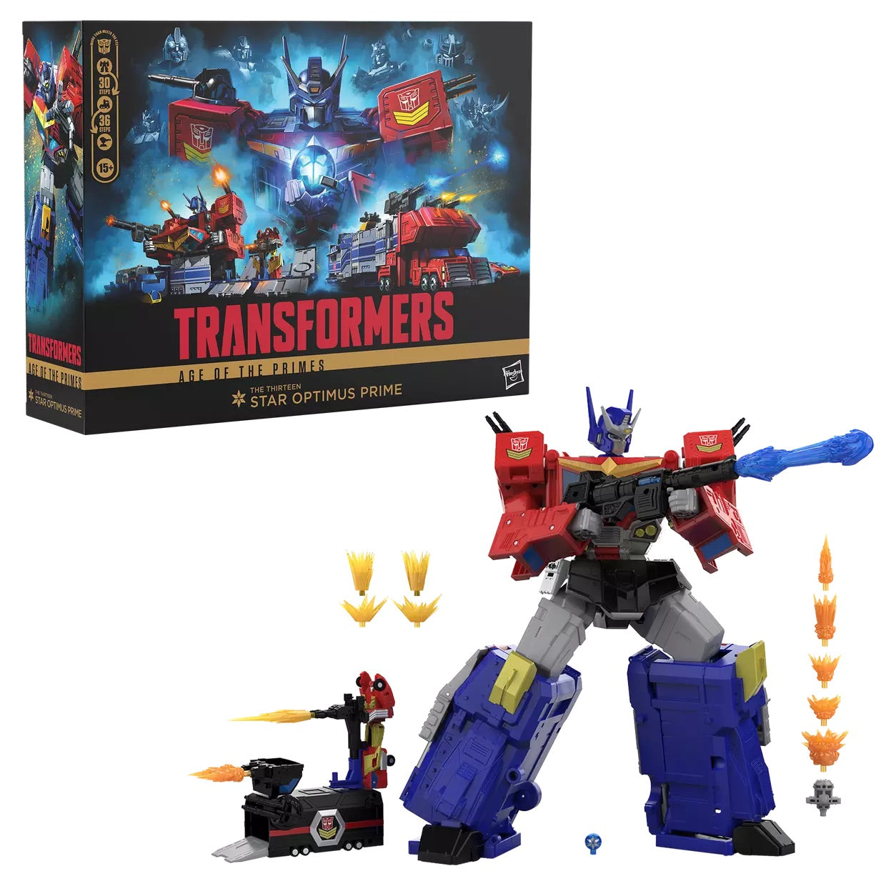 Transformers Age of the Primes Titan Class The Thirteen Star Optimus Prime 變形金剛 泰坦級星辰柯博文