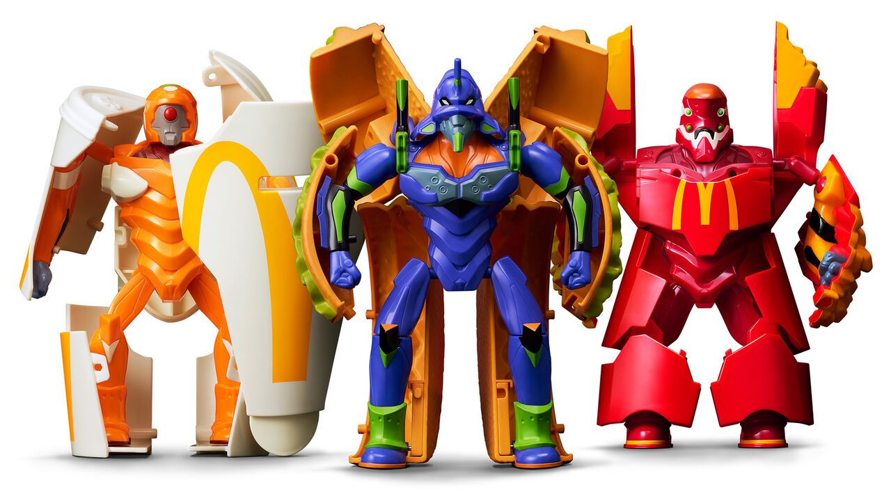 【紀念限定商品】マクドナルド エヴァンゲリオン “奇跡の変形” 麥當勞X EVA福音戰士