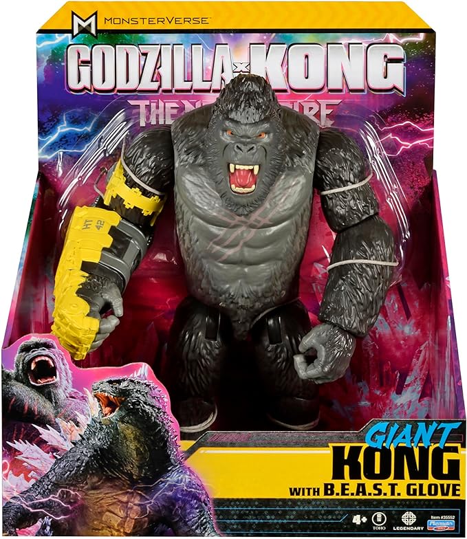 Playmates Toys Godzilla x Kong 11" Giant Kong Figure 金剛