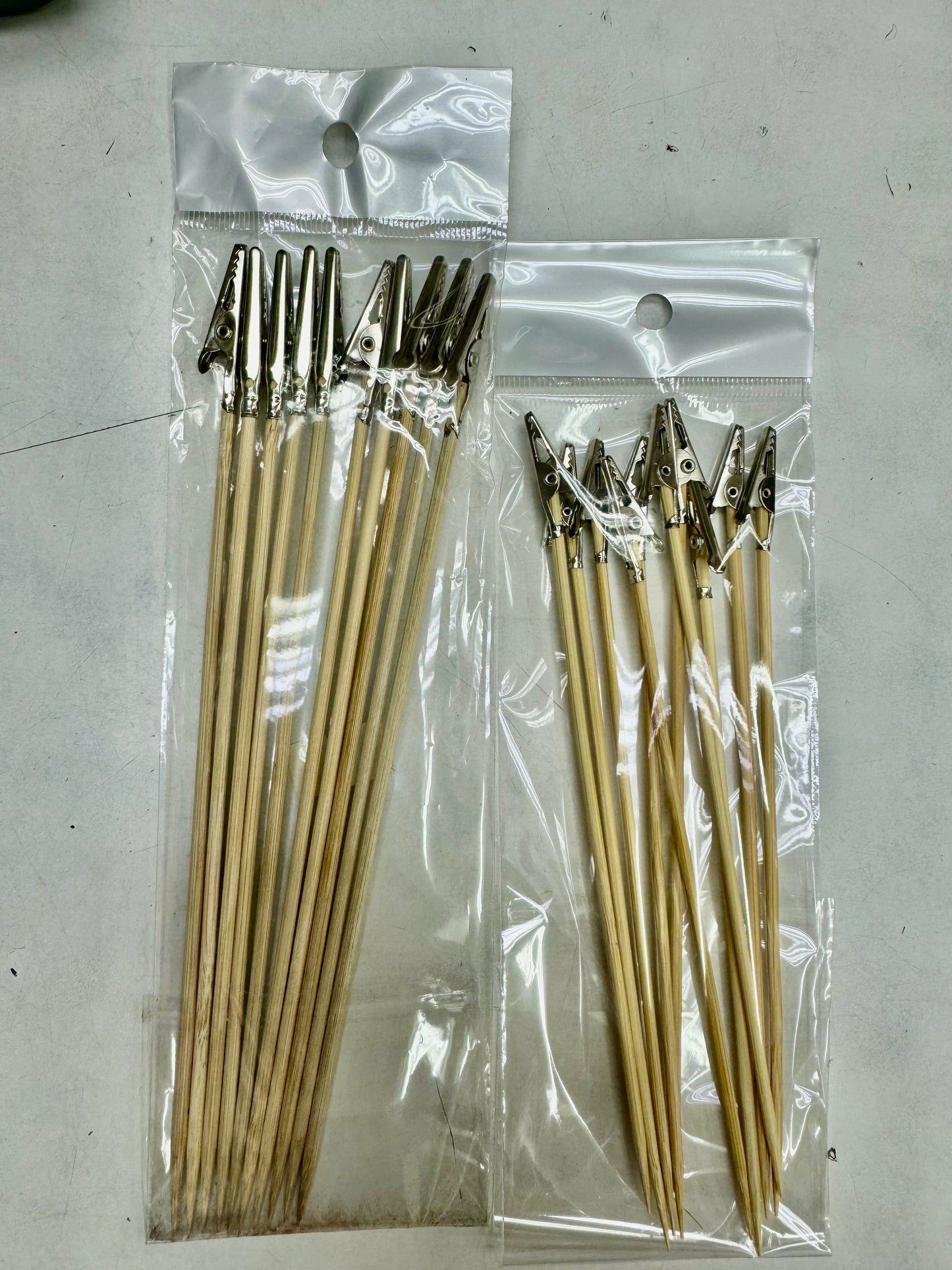 高品質噴漆夾 串燒夾 鱷魚夾(10支裝)
