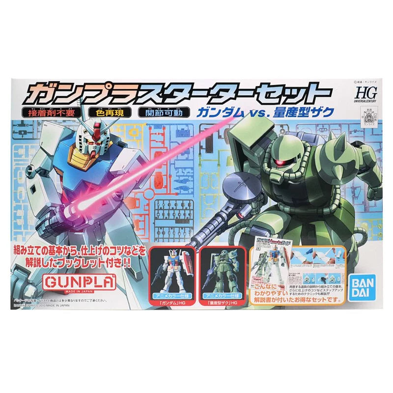 HGUC 1/144 Gundam and Zaku II Starter Set
