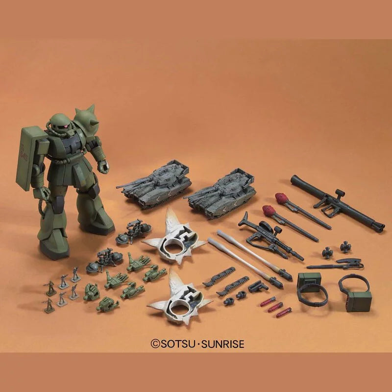 HGUC 1/144 Zaku (Ground Combat Set)