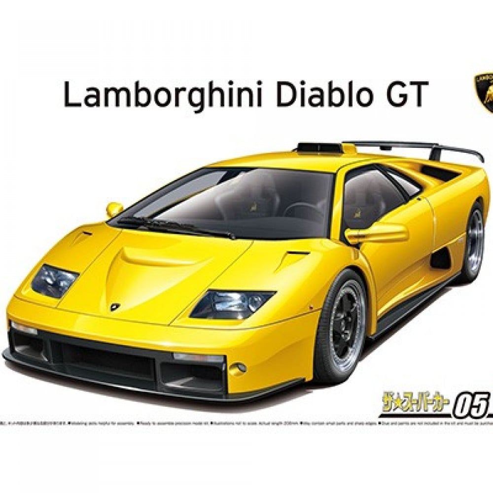 Aoshima 1/24 蘭博基尼 LAMBORGHINI Diablo GT 迪亞波羅