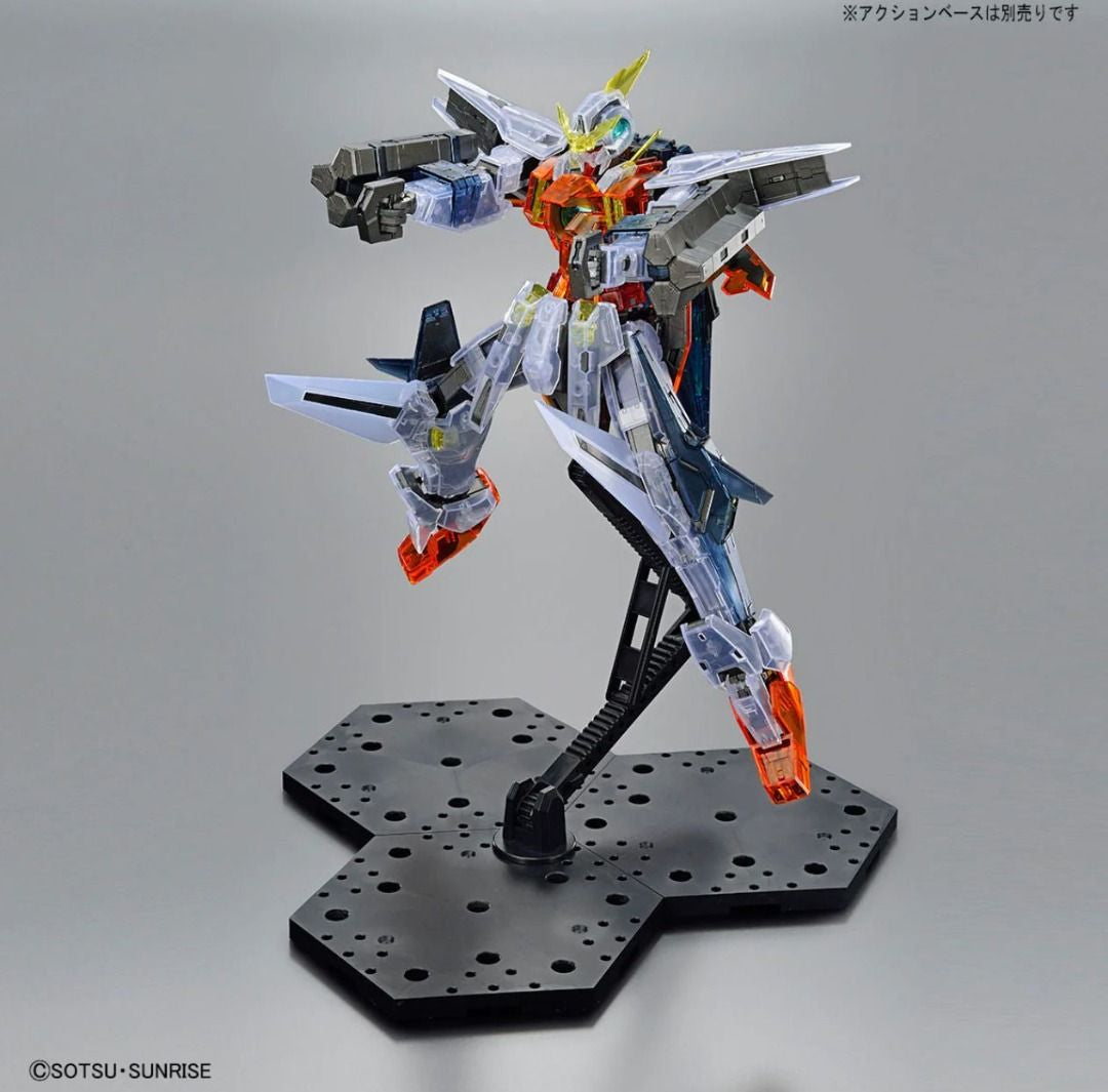 MG 1/100 The Gundam Base Limited Gundam Kyrios (Clear Color) 主天使高達 (彩色透明版)