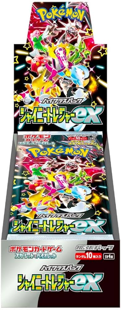 Shiny Treasure EX Booster Box 閃色寶藏EX 補充盒 (日本境內版)