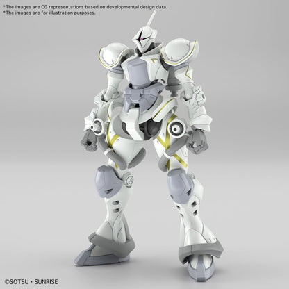 HG 1/144 艾古沙貝専用強人(白瓷矛装備)