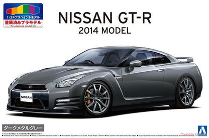 Aoshima 1/24 NISSAN R35 GT-R `14 金屬深灰