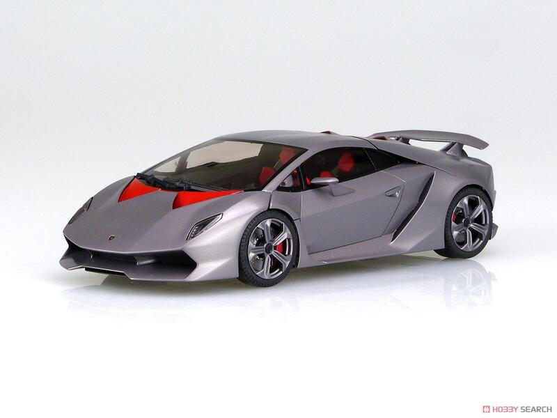 Aoshima 1/24 蘭博基尼LAMBORGHINI Sesto Element 第六元素