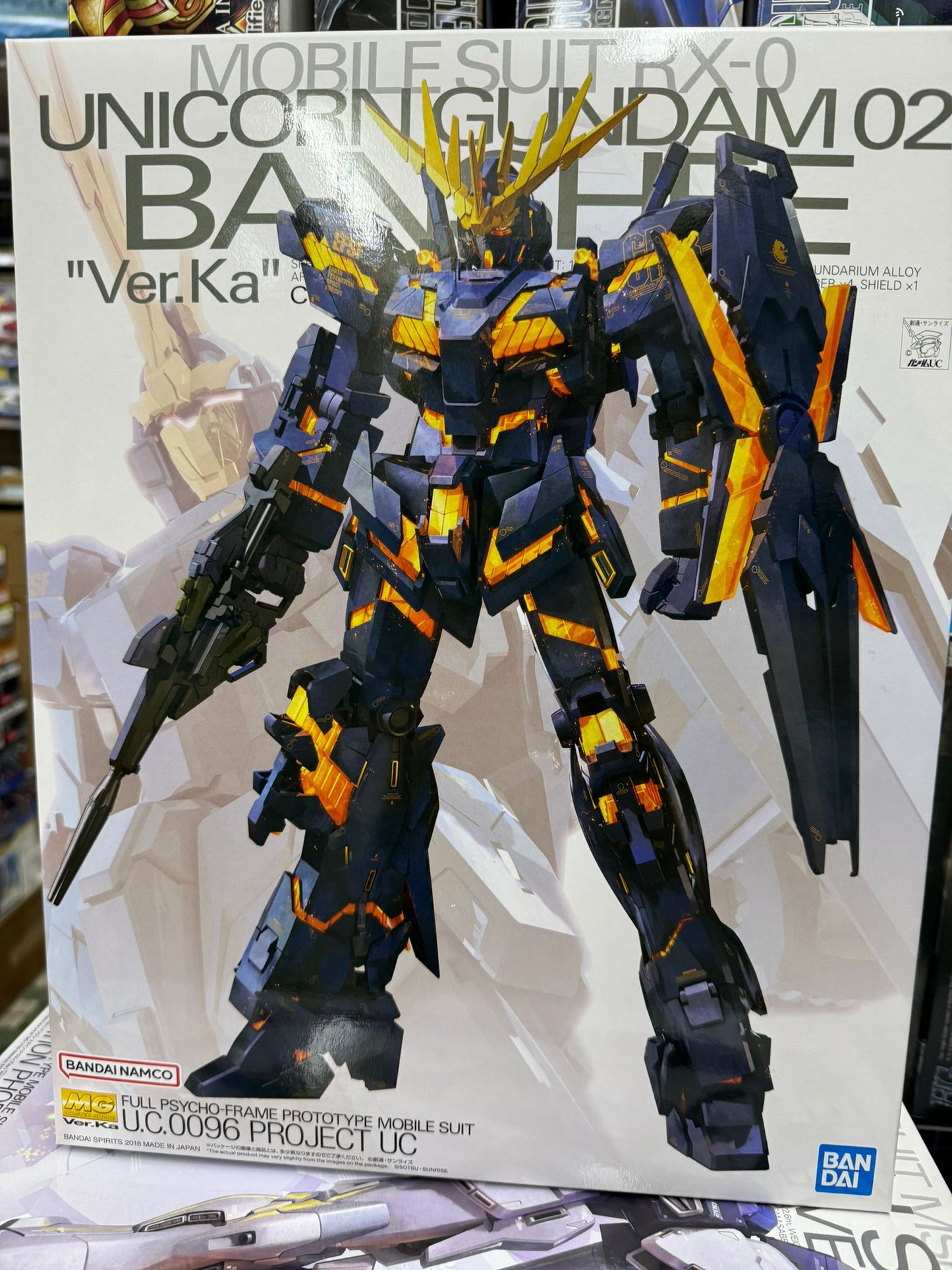 MG 1/100 獨角獸高達 2號機 報喪女妖 Ver. Ka