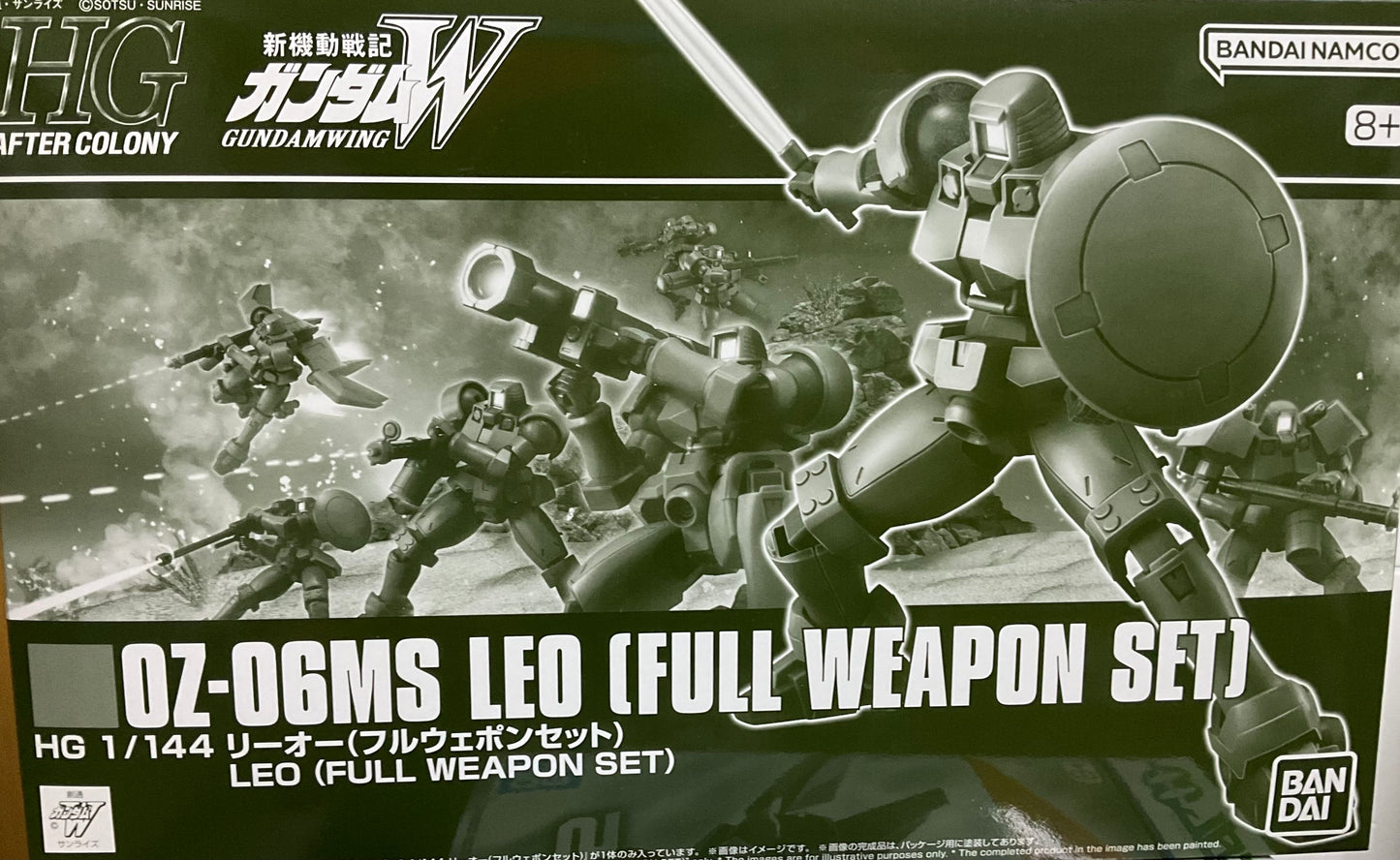 HG 1/144 リーオー(フルウェポンセット) LEO (FULL WEAPON SET)