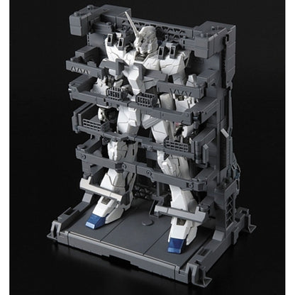 MG 1/100 RX-0 獨角獸高達動畫版 MS Cage (連地台)