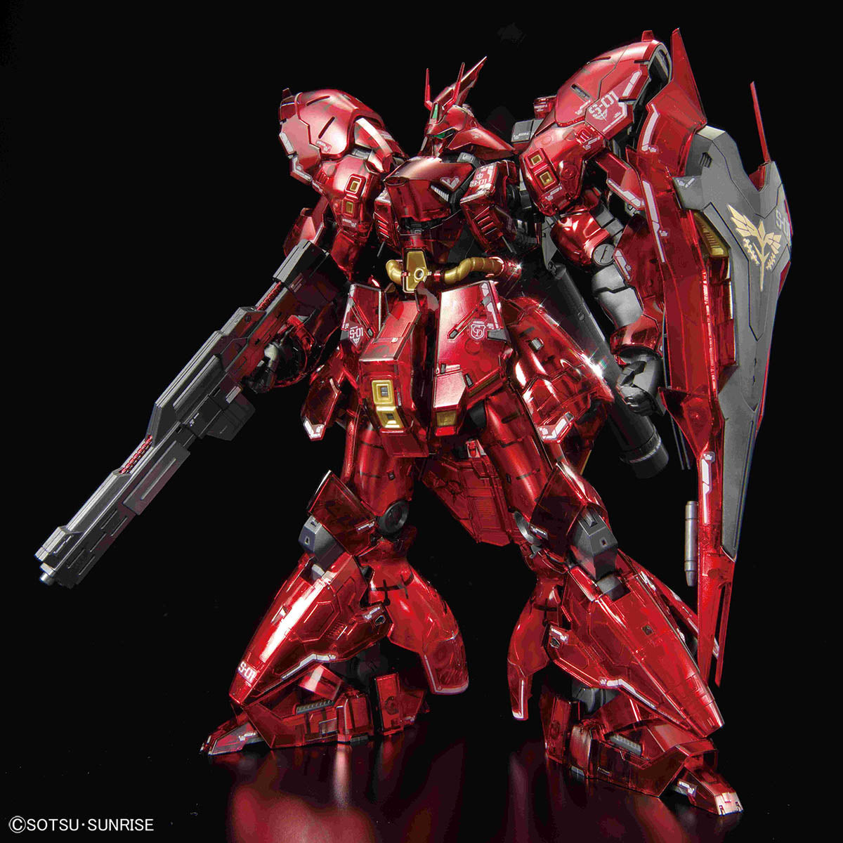 1/144 ガンダムベース限定 サザビー [メカニカルコアメッキ] RG 1/144 ガンダムベース限定 サザビー [メカニカルコアメッキ] THE
