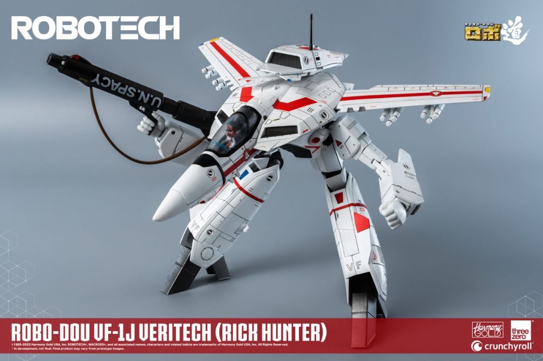 Threezero 超時空要塞 Robo-Dou Robotech VF-1J Veritech (Rich Hunter) 變形戰鬥機 (獵龍)