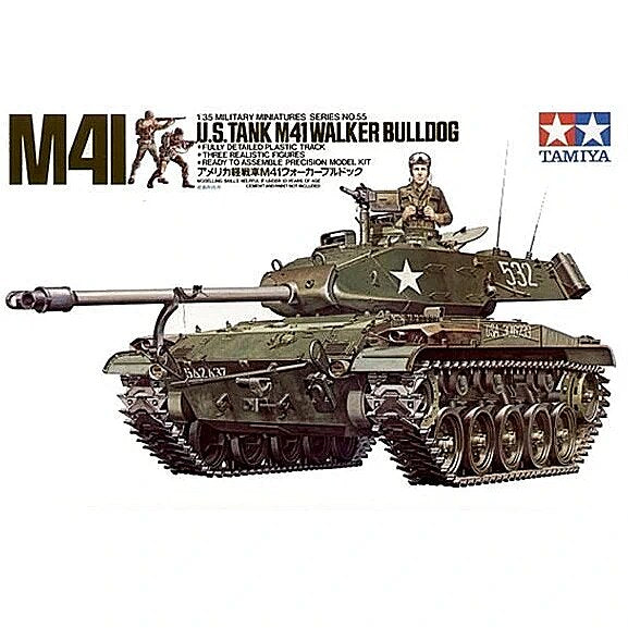 Tamiya 1/35 MM 35055 U.S. Tank M41 Walker Bulldog