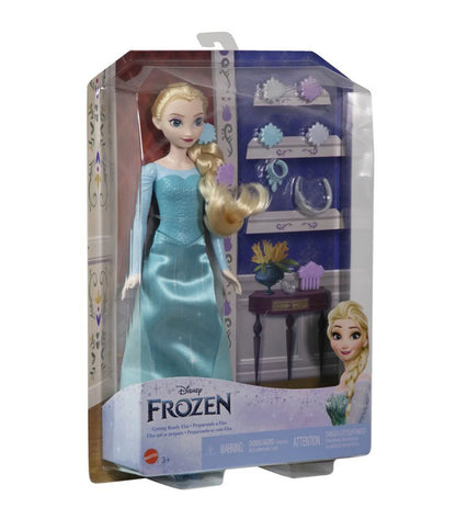 HMD56 Getting Ready Frozen Elsa Doll