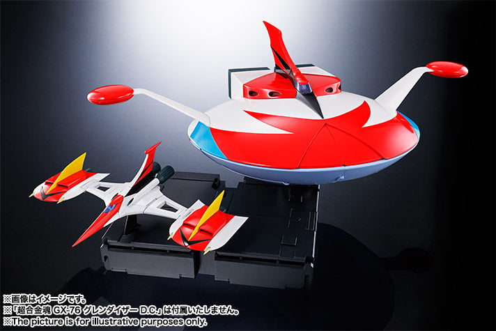 [魂Shop限定] GX-76X 巨靈神 UFO飛碟 Grendizer D.C Spazer Full Set グレンダイザー (豪華套裝)