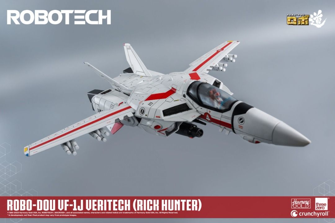 Threezero 超時空要塞 Robo-Dou Robotech VF-1J Veritech (Rich Hunter) 變形戰鬥機 (獵龍)