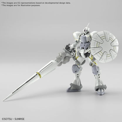 HG 1/144 艾古沙貝専用強人(白瓷矛装備)
