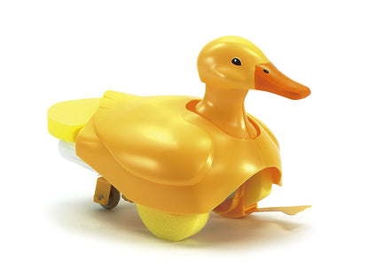 Tamiya 工作樂 Swimming Duck 出水能跑入水能游 鴨子機械人教育模型 (黃色版)