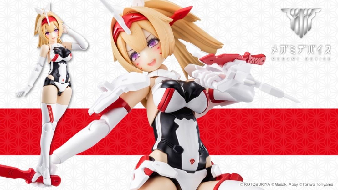 Kotobukiya 壽屋 Megami Device 女神裝置 朱羅 弓兵 絆