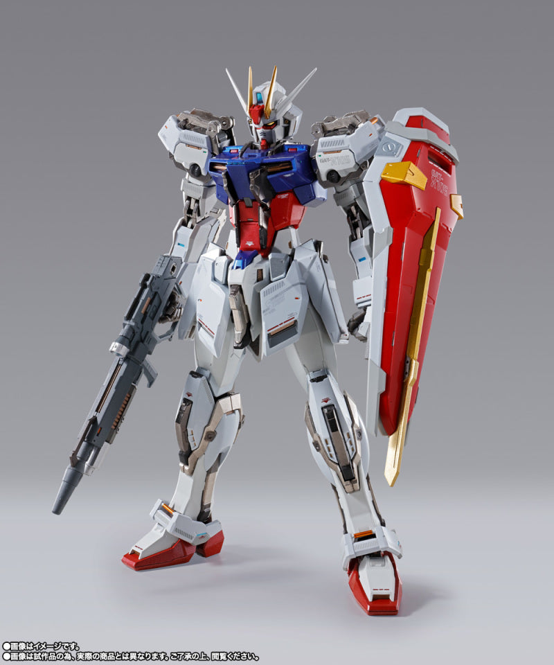 [魂Shop限定] Metal Build展限定 ストライクガンダム -ヘリオポリス ロールアウト Ver. 出廠西 清水西 突擊高達