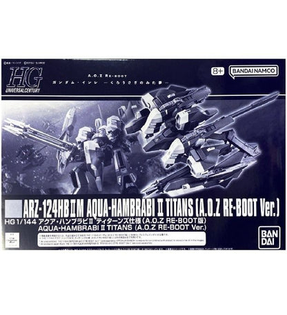 HG 1/144 AQUA-HAMBRABI Ⅱ TITANS (A.O.Z RE-BOOT Ver.) 
水中型漢布拉比II 泰坦斯藍色(A.O.Z RE-BOOT Ver.)