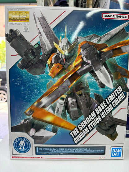 MG 1/100 The Gundam Base Limited Gundam Kyrios (Clear Color) 主天使高達 (彩色透明版)