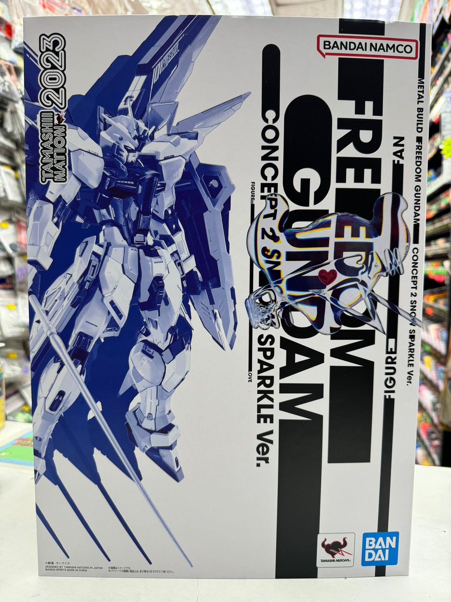 Metal Build Freedom Gundam Concept 2 Snow Sparkle Ver. 自由高達 耀雪版