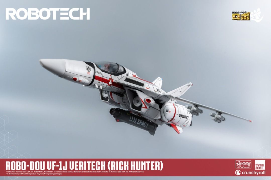 Threezero 超時空要塞 Robo-Dou Robotech VF-1J Veritech (Rich Hunter) 變形戰鬥機 (獵龍)