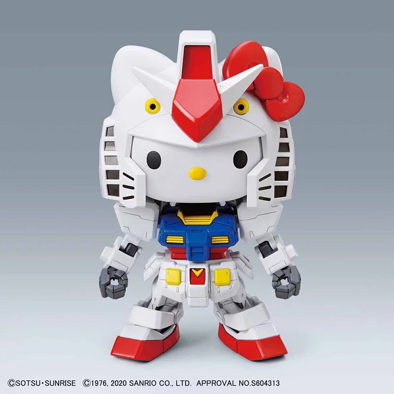 SD 高達 EX-規格 HELLO KITTY 及 RX-78-2高達 合作系列