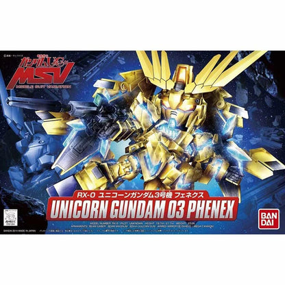 BB 394 Unicorn Gundam Unit 3 Phoenix