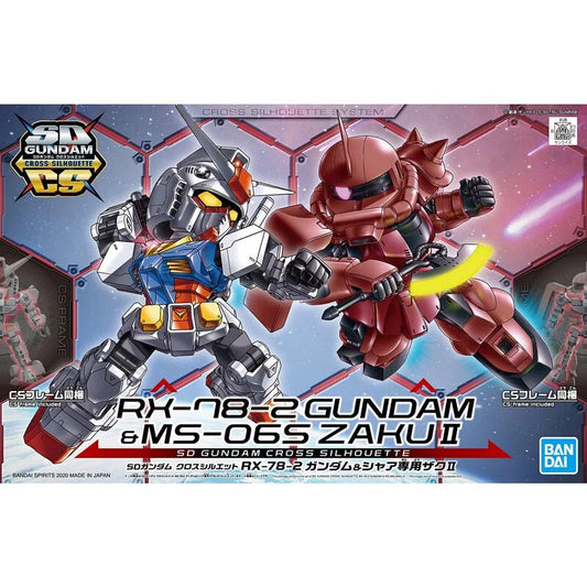 SDCS Gundam series RX-78-2 Gundam and Masa exclusive Zaku II set