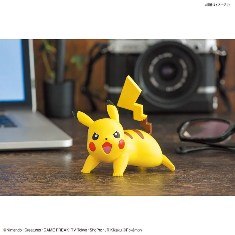 Pokemon model series QUICK!! 03 Pikachu battle pose 