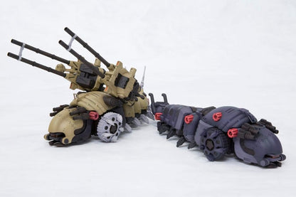 Kotobukiya 壽屋 ZOIDS 索斯機械獸 012 天蠶 長距離砲裝備型 & 載運天蠶 MOLGA AA & MOLGA Carrier