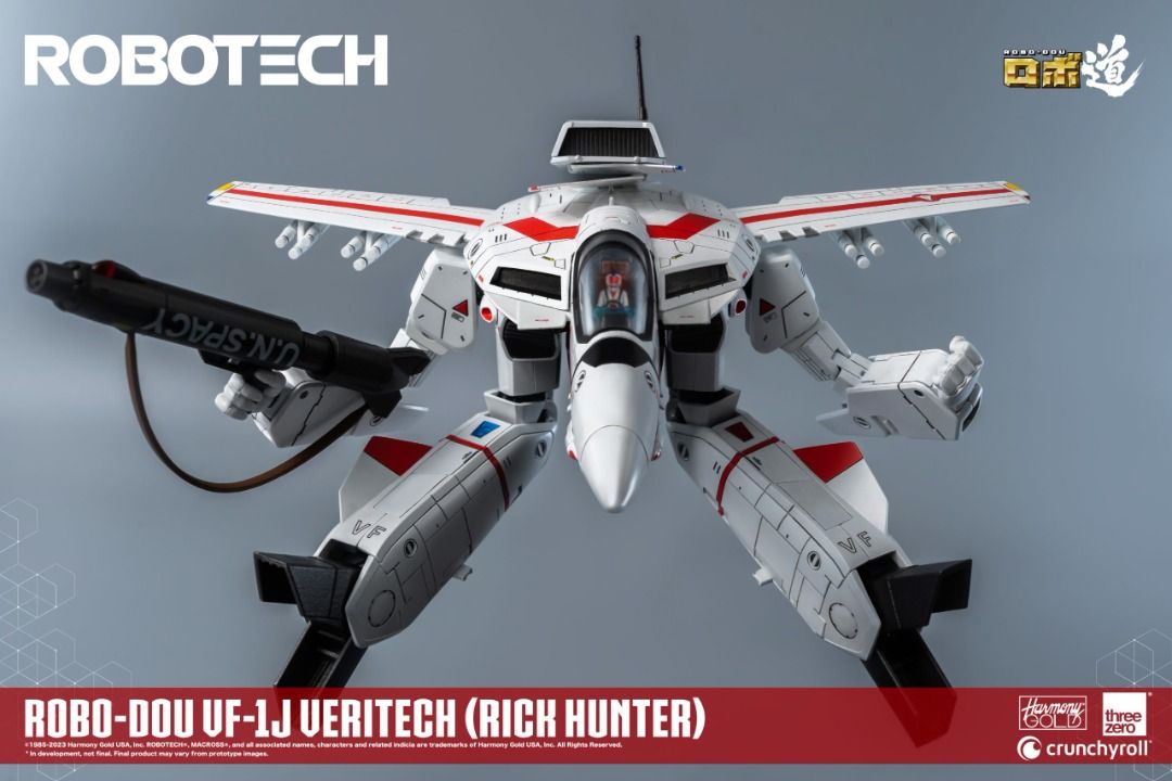 Threezero 超時空要塞 Robo-Dou Robotech VF-1J Veritech (Rich Hunter) 變形戰鬥機 (獵龍)