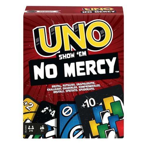 UNO 遊戲卡 毫不留情Show 'em No Mercy 地獄考驗友情版（最新版）