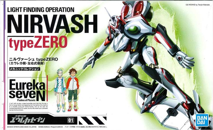 Bandai 交響詩篇 Eureka Seven NIRVASH Type Zero 尼爾瓦修零式