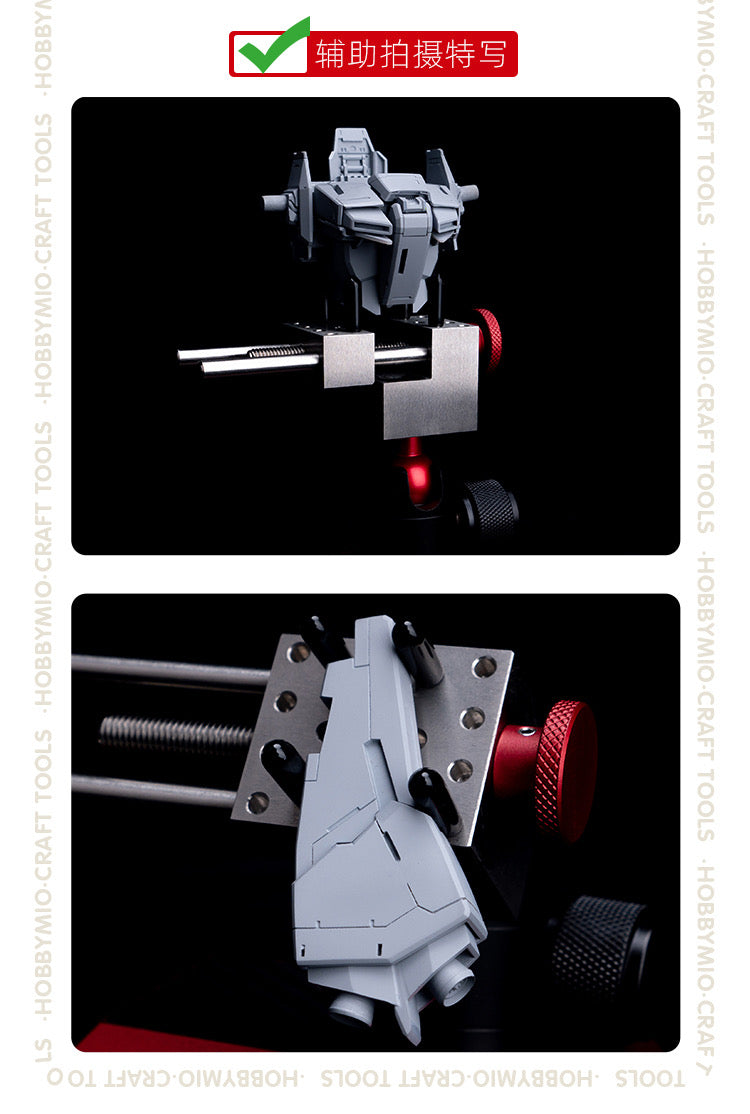 喵匠 HOBBY-MIO 精密工作臺鉗 桌面級模型臺鉗 不銹鋼蝕刻片折彎